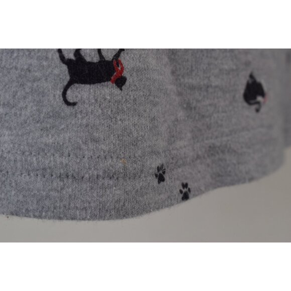 Christmas Cat Mock Neck shirt size L - Picture 7 of 10